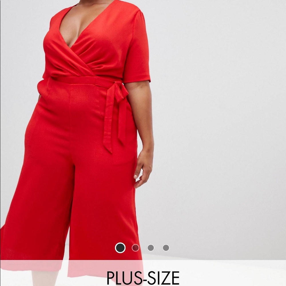 Lovedrobe red jumpsuit - Picture 2 of 4